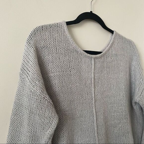 One Teaspoon X Urban Outfitter Cocoon Rolled Hem Long Sleeve Knit Sweater - Picture 4 of 9